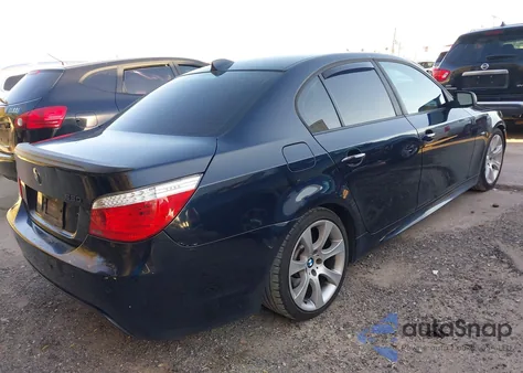 2008 BMW 550I из США, поврежденный, VIN WBANW53548CT50148